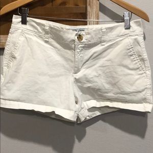 White Shorts